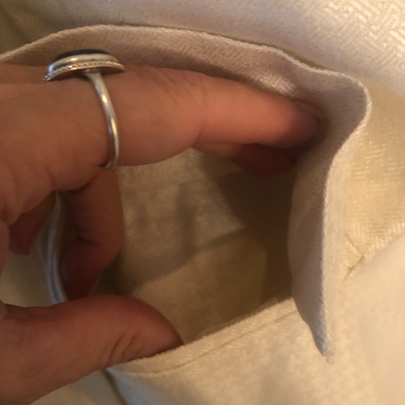 Lindsey Blake Petite Blazer - Cream Colored - Picture 7 of 9